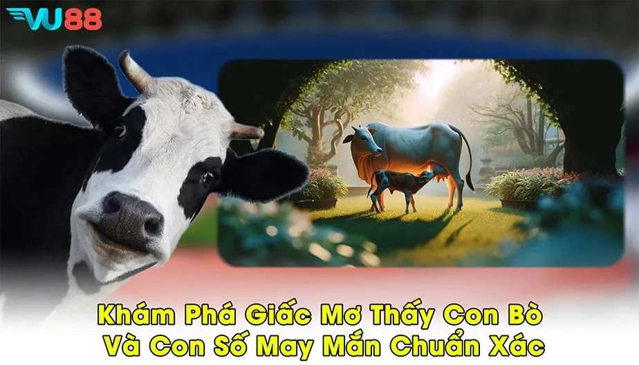 VU88 Khám Phá Giấc Mơ Thấy Con Bò Và Con Số May Mắn Chuẩn Xác