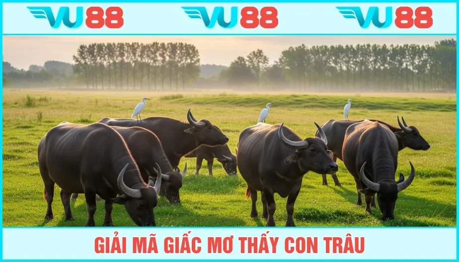 VU88 Mơ Thấy Con Trâu - Cùng VU88 Luận Hung Cát Và Số May Mắn