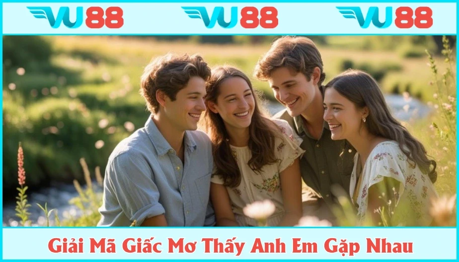 VU88 Mơ Thấy Anh Em Gặp Nhau Có Ý Nghĩa Gì? Soi Cầu Cùng VU88