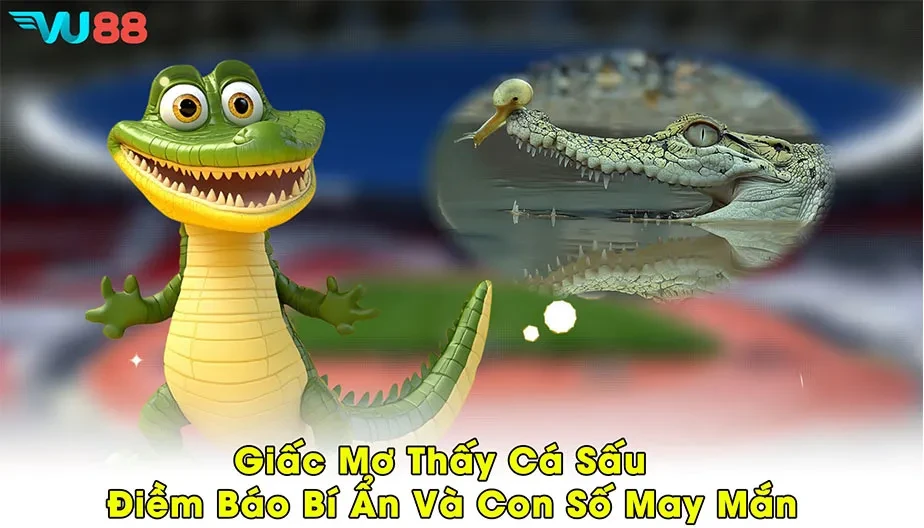 VU88 Giấc Mơ Thấy Cá Sấu - Điềm Báo Bí Ẩn Và Con Số May Mắn